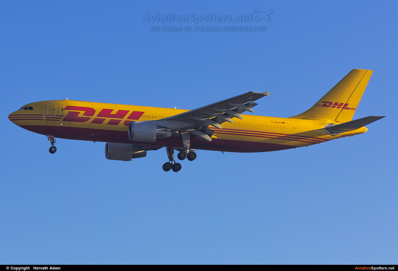 DHL Cargo  -  A300F  (D-AEAS) By Horvath Adam (odin7602)