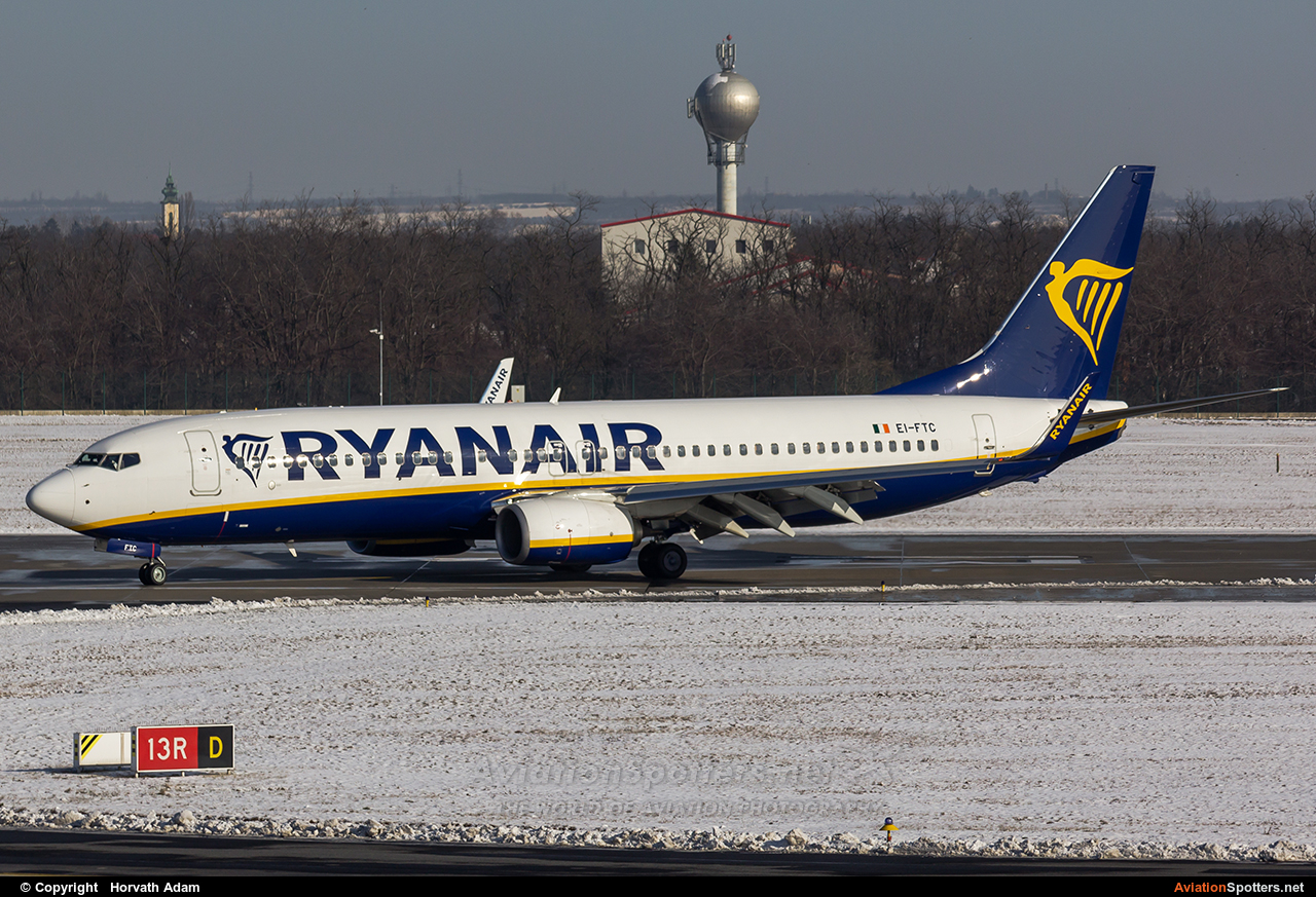 Ryanair  -  737-8AS  (EI-FTC) By Horvath Adam (odin7602)