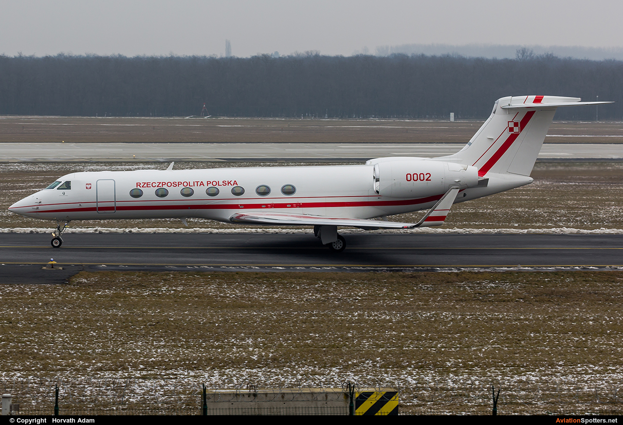 Poland - Air Force  -  Gulfstream V, G550 ELINT (Special missions)  (0002) By Horvath Adam (odin7602)