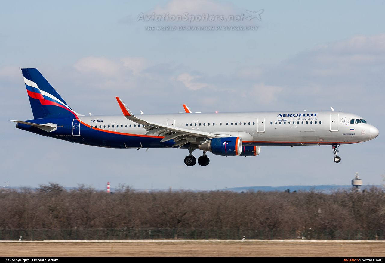 Aeroflot  -  A321-211  (VP-BEW) By Horvath Adam (odin7602)