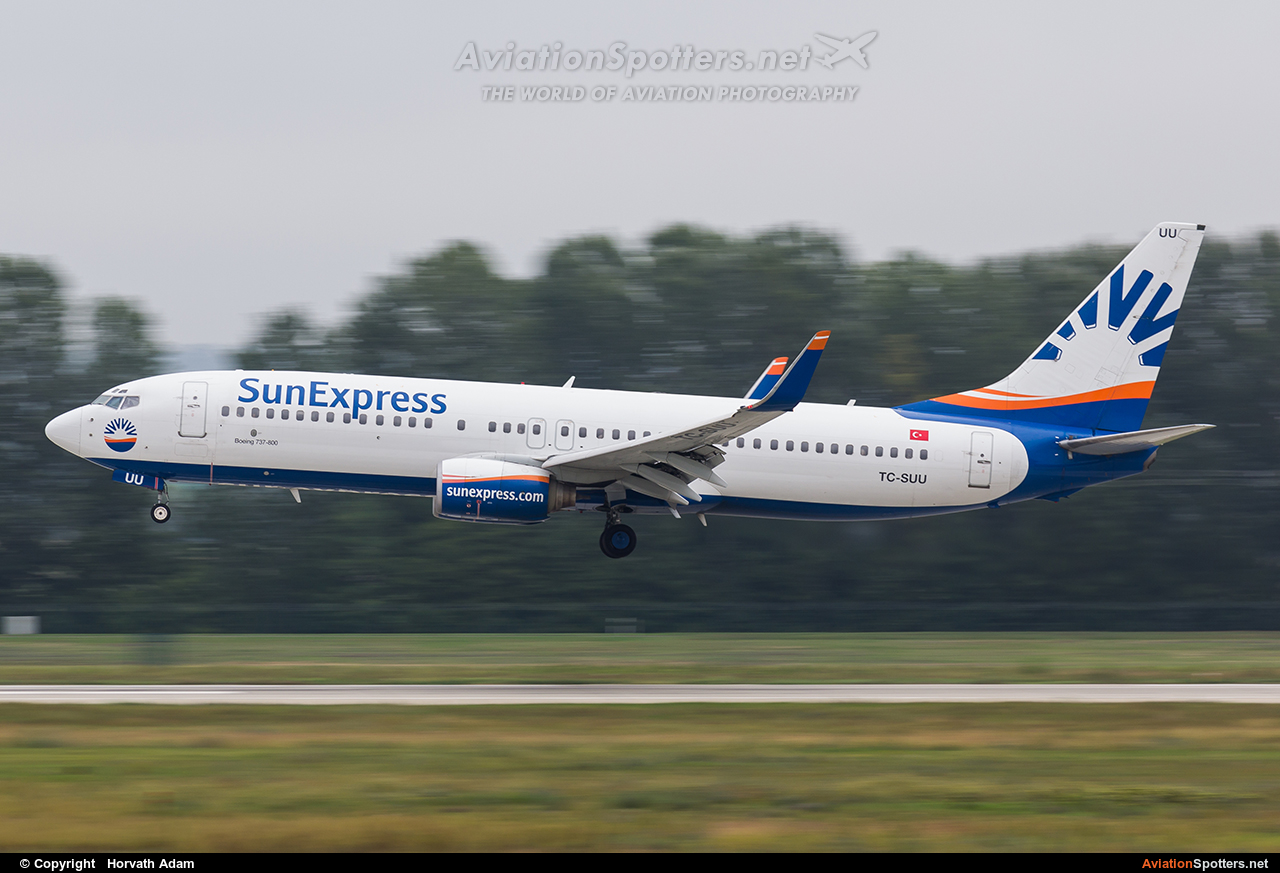 SunExpress  -  737-800  (TC-SUU) By Horvath Adam (odin7602)