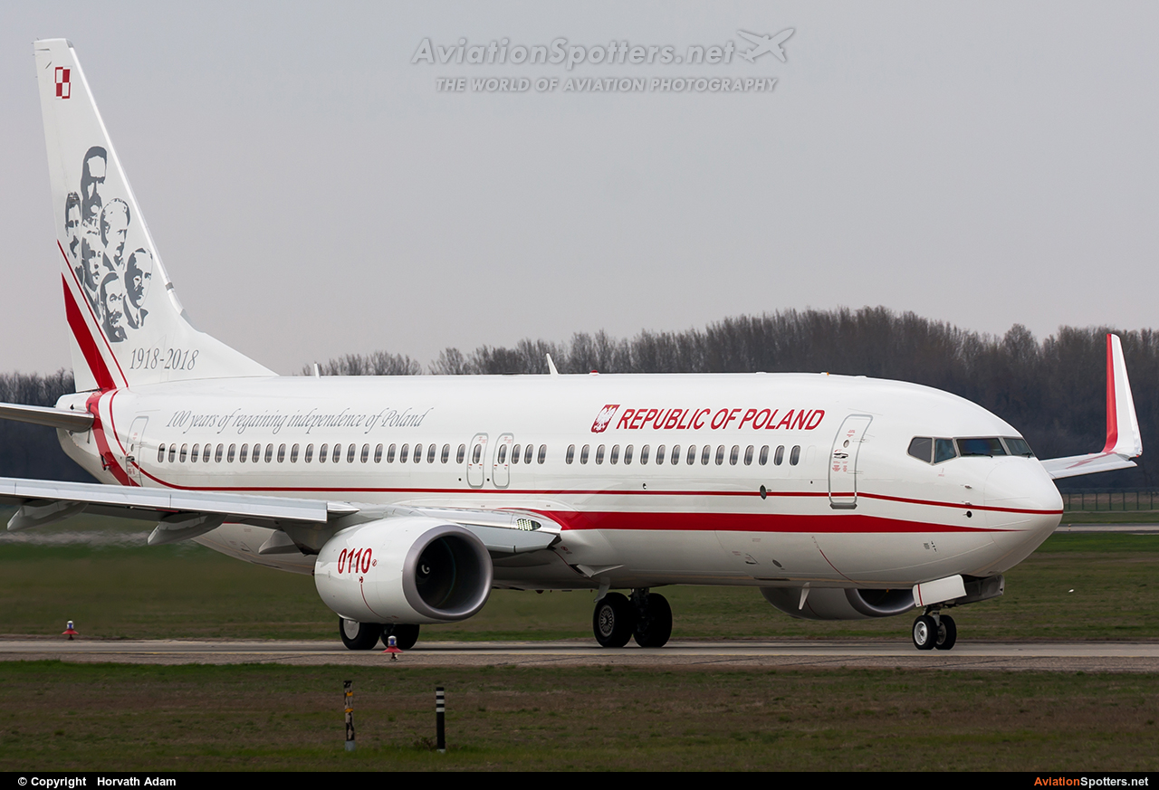 Poland - Air Force  -  737-800  (0110) By Horvath Adam (odin7602)
