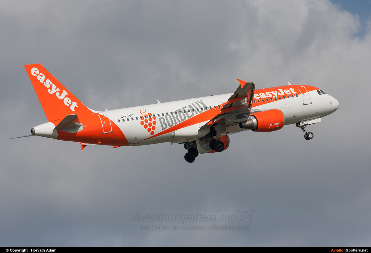 easyJet  -  A320-214  (G-EZUH) By Horvath Adam (odin7602)