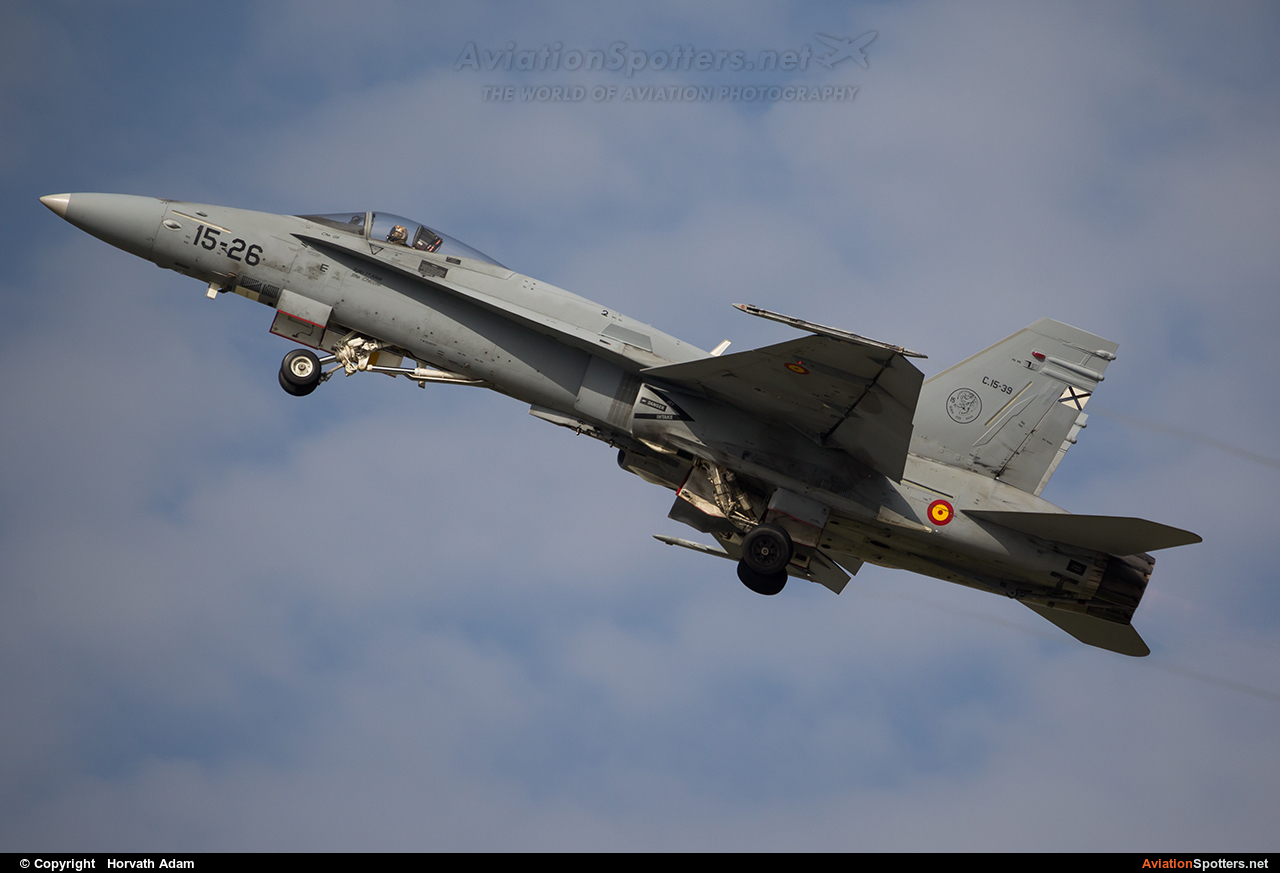Spain - Army  -  F-A-18E Super Hornet  (15-26) By Horvath Adam (odin7602)