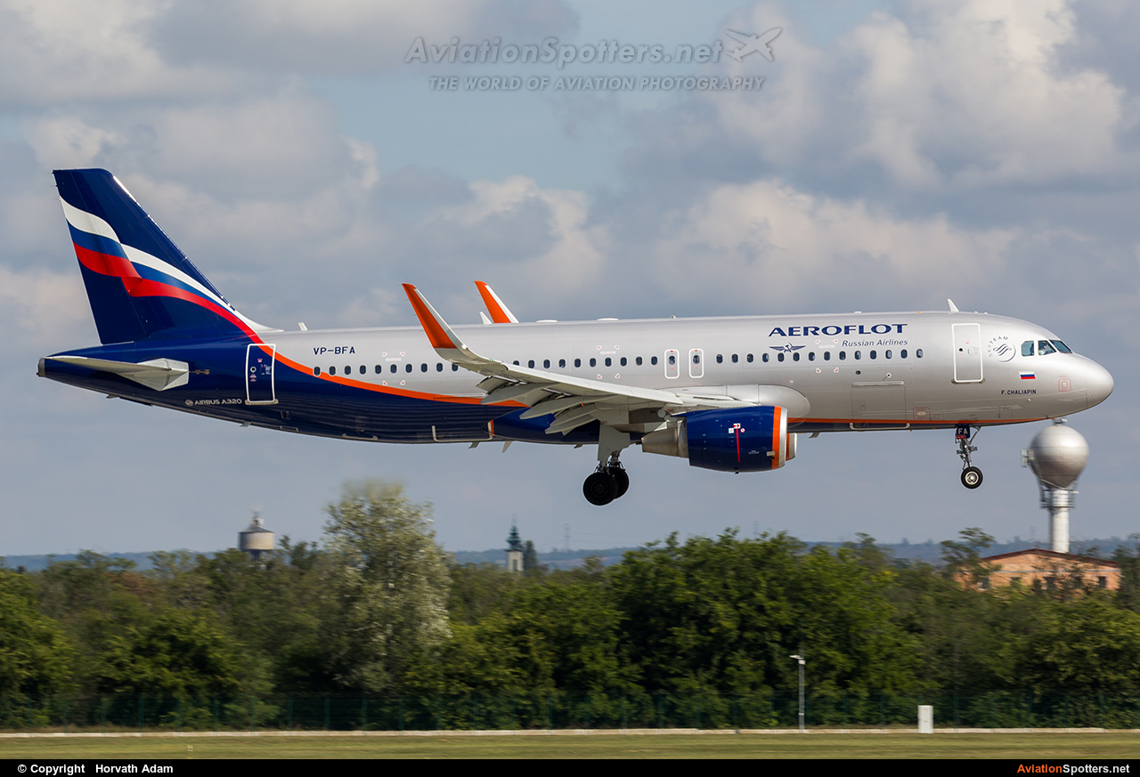 Aeroflot  -  A320-214  (VP-BFA) By Horvath Adam (odin7602)