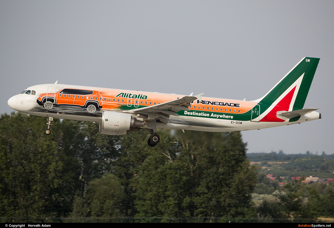 Alitalia  -  A320  (EI-DSW) By Horvath Adam (odin7602)
