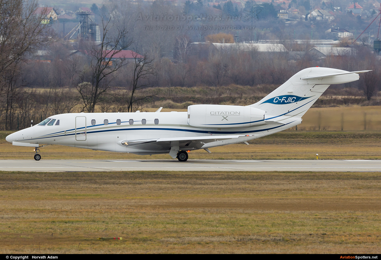 Provincial Airlines  -  750 Citation X  (C-FJIC) By Horvath Adam (odin7602)