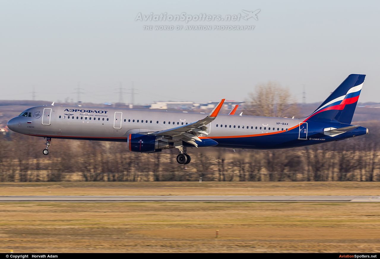 Aeroflot  -  A321-211  (VP-BAX) By Horvath Adam (odin7602)