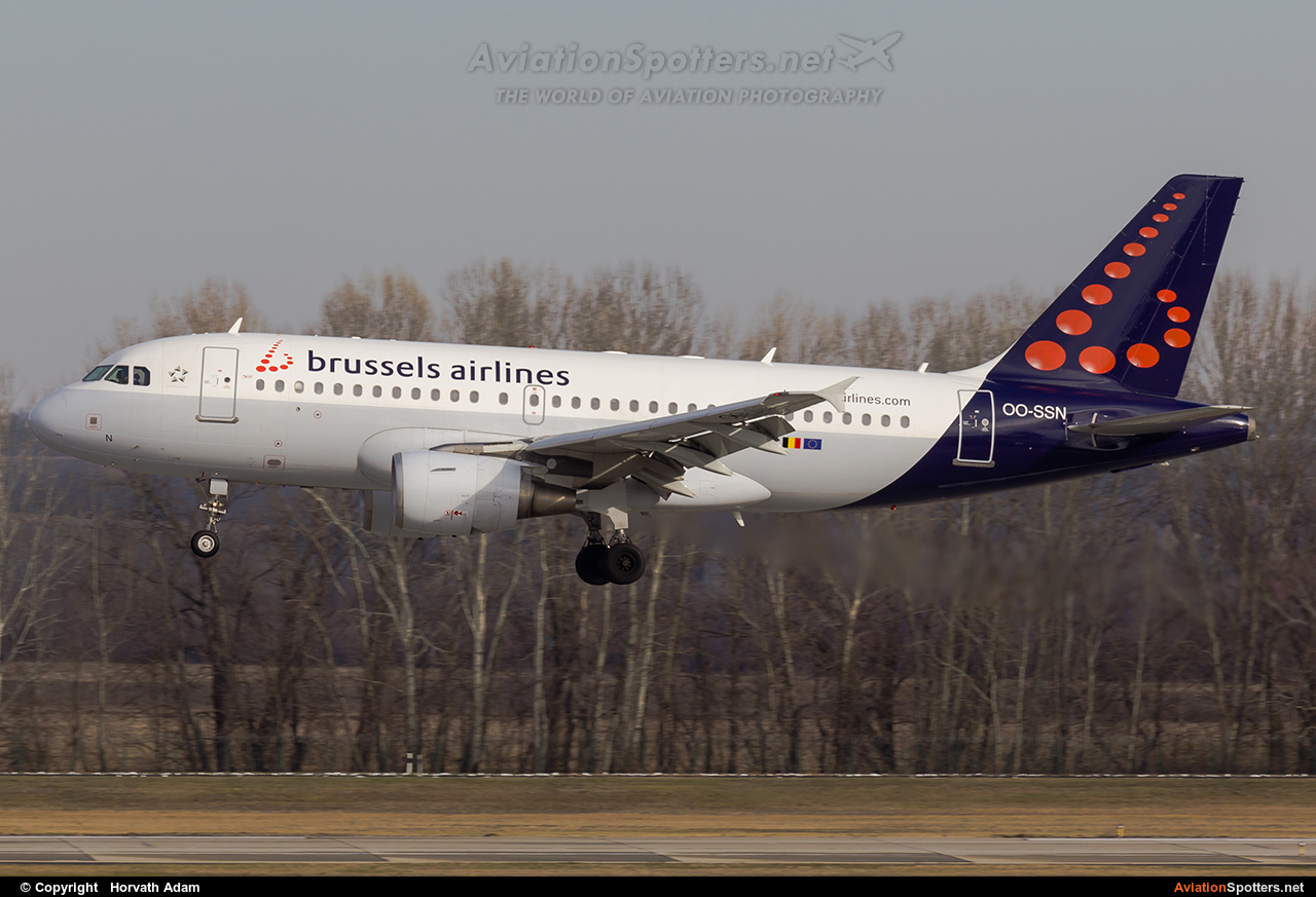 Brussels Airlines  -  A319-112  (OO-SSN) By Horvath Adam (odin7602)
