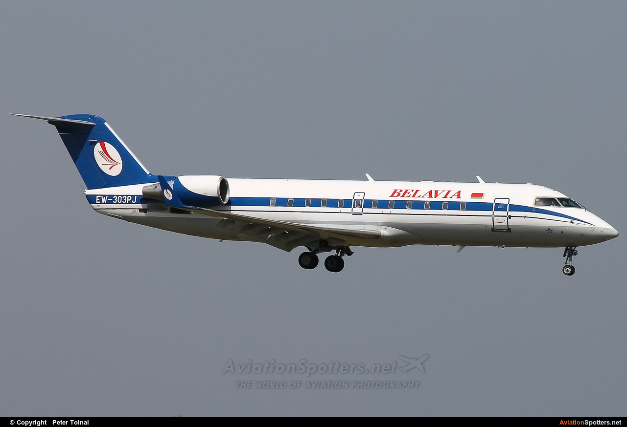 Belavia  -  CL-600 Regional Jet CRJ-200  (EW-303PJ) By Peter Tolnai (ptolnai)