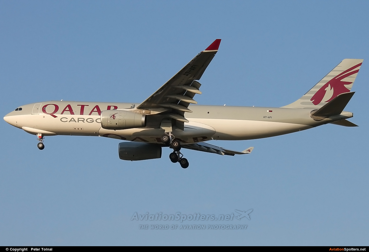 Qatar Airways Cargo  -  A330-243  (A7-AFI) By Peter Tolnai (ptolnai)