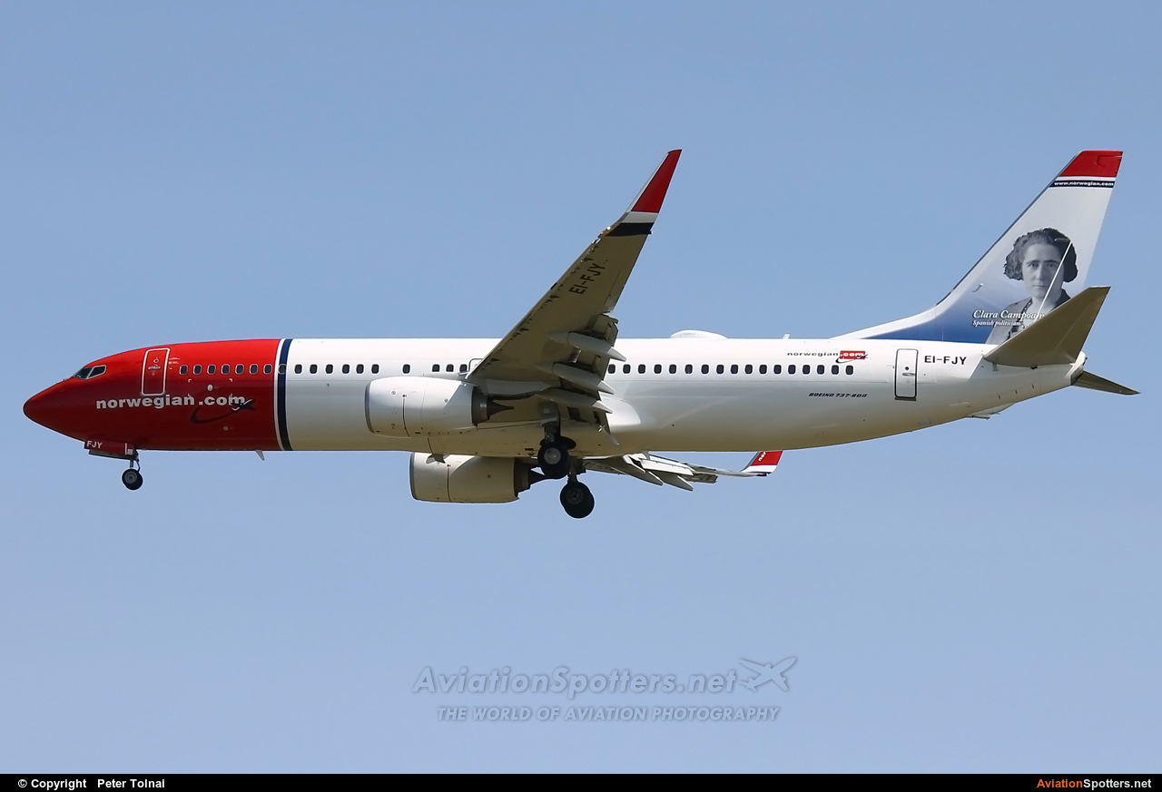Norwegian Air Shuttle  -  737-800  (EI-FJY) By Peter Tolnai (ptolnai)
