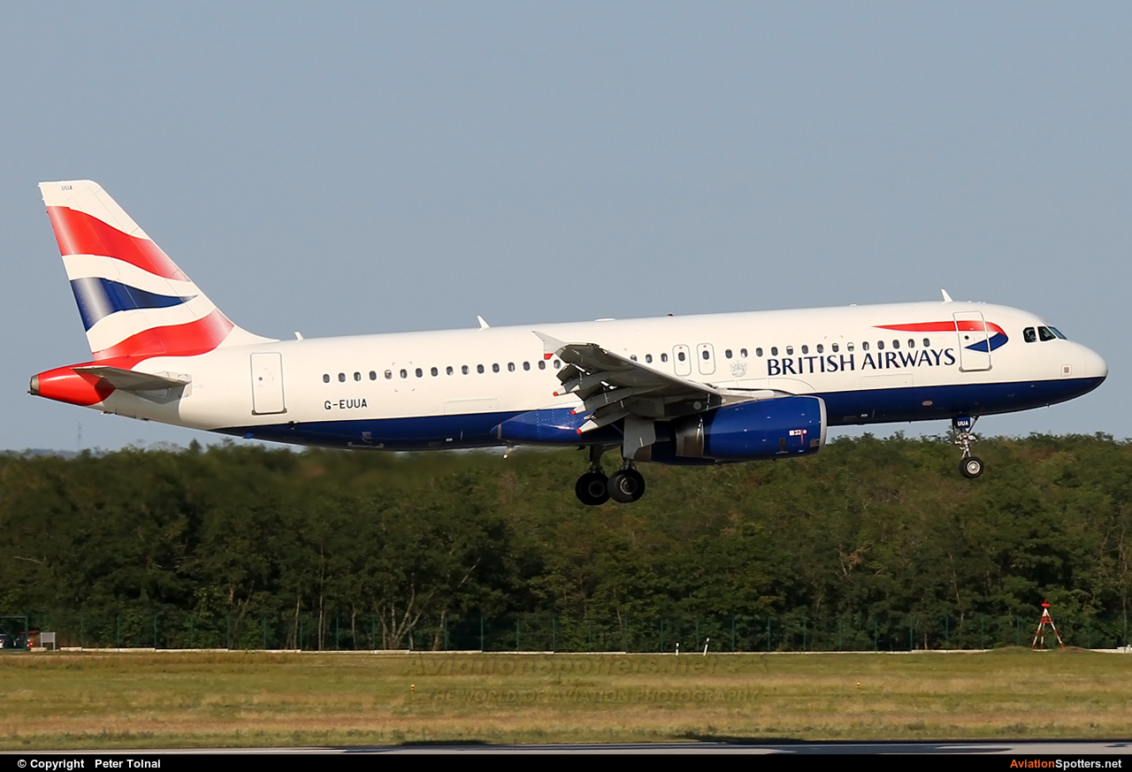 British Airways  -  A320  (G-EUUA) By Peter Tolnai (ptolnai)