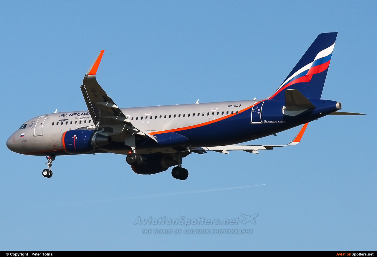 Aeroflot  -  A320  (VP-BLO) By Peter Tolnai (ptolnai)