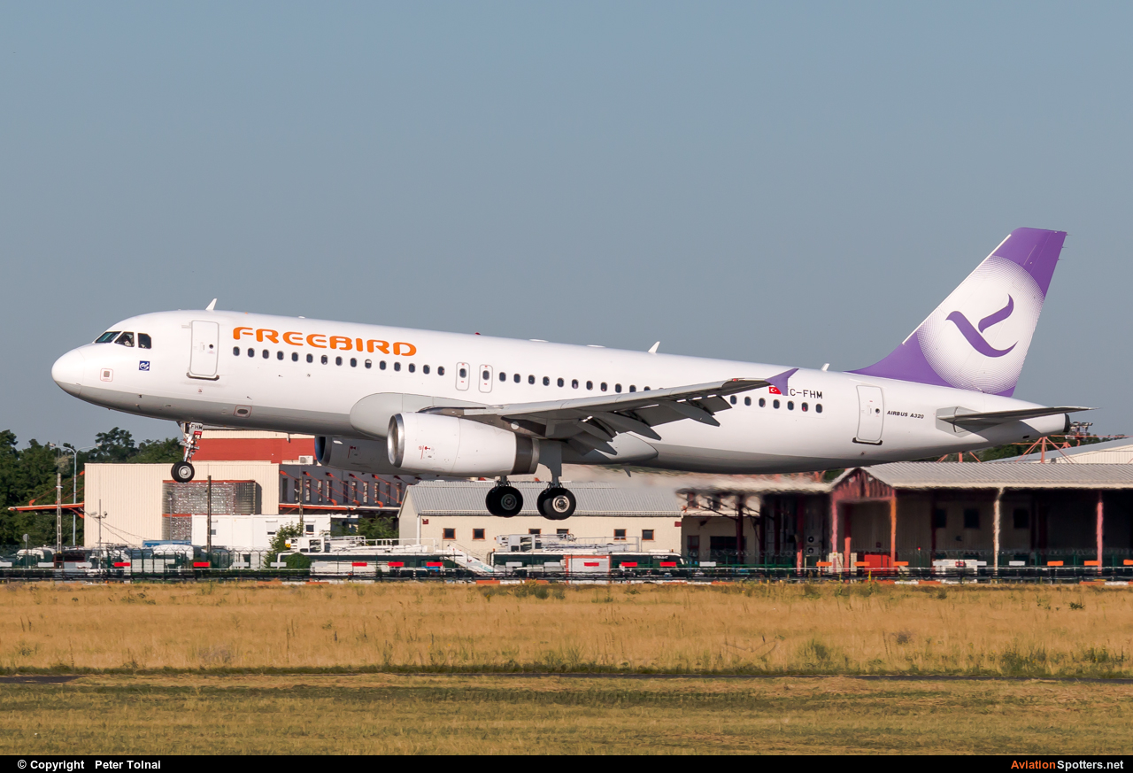 FreeBird Airlines  -  A320-232  (TC-FHM) By Peter Tolnai (ptolnai)