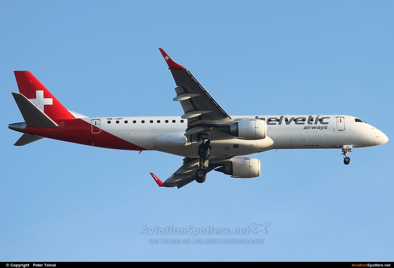 Helvetic Airways  -  190  (HB-JVP) By Peter Tolnai (ptolnai)