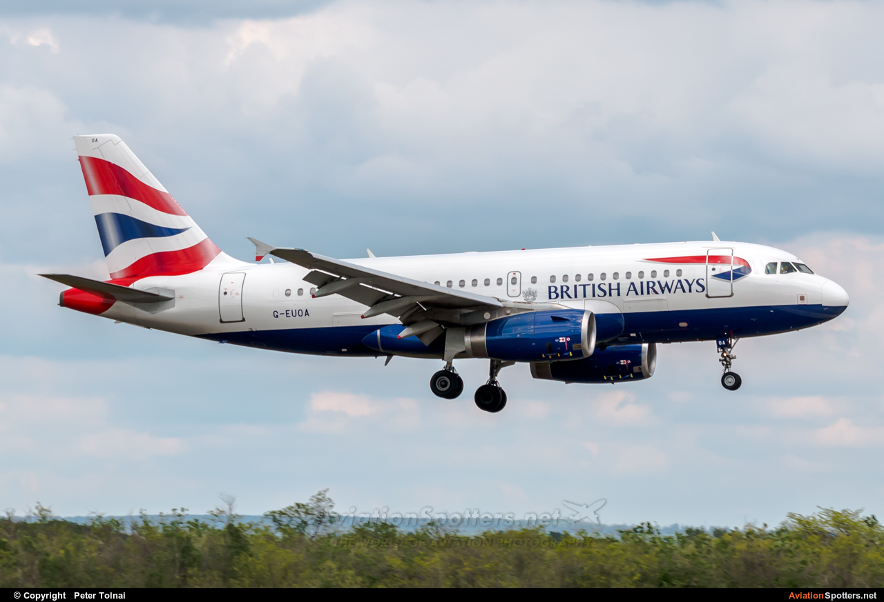British Airways  -  A319-131  (G-EUOA) By Peter Tolnai (ptolnai)