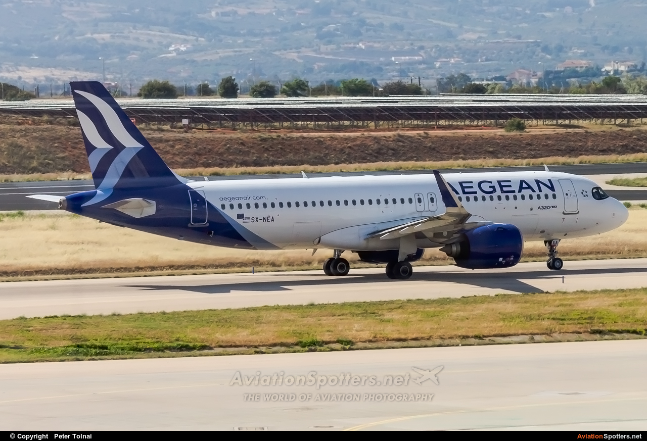 Aegean Airlines  -  A320  (SX-NEA) By Peter Tolnai (ptolnai)
