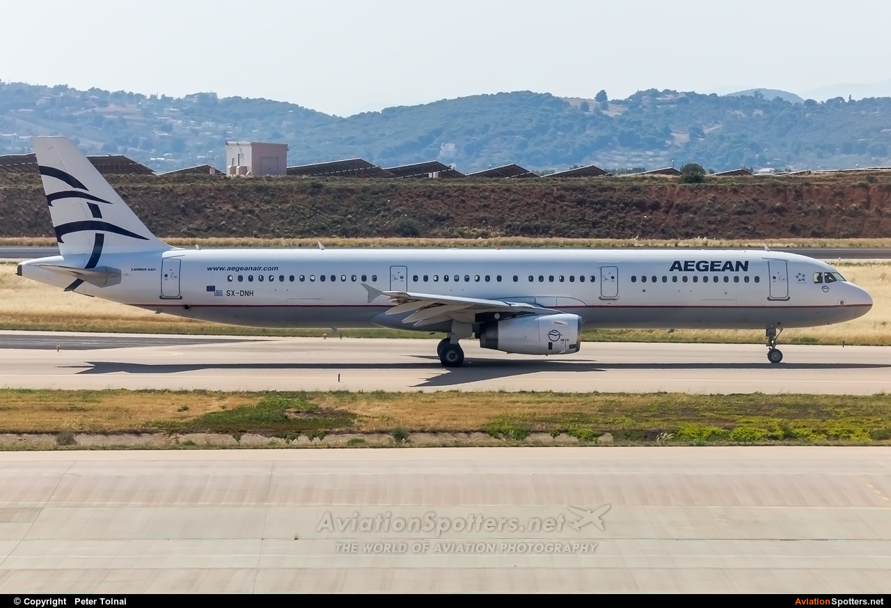 Aegean Airlines  -  A321-231  (SX-DNH) By Peter Tolnai (ptolnai)