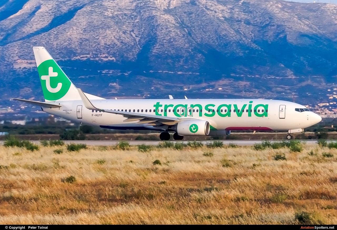 Transavia France  -  737-800  (F-HUYF) By Peter Tolnai (ptolnai)