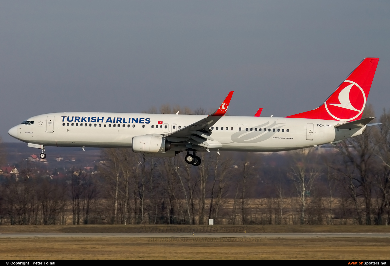Turkish Airlines  -  737-900ER  (TC-JYF) By Peter Tolnai (ptolnai)