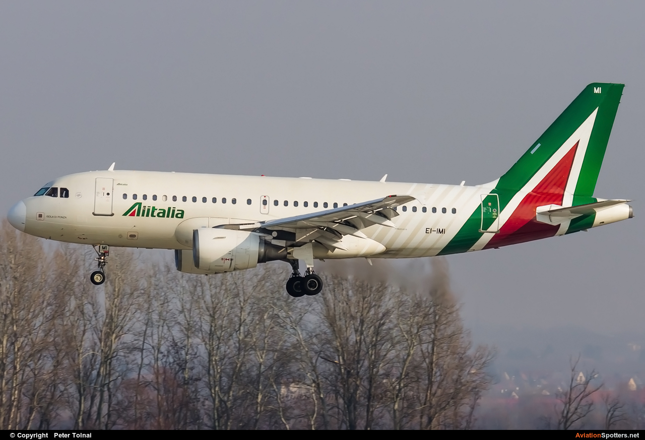 Alitalia  -  A319  (EI-IMI) By Peter Tolnai (ptolnai)