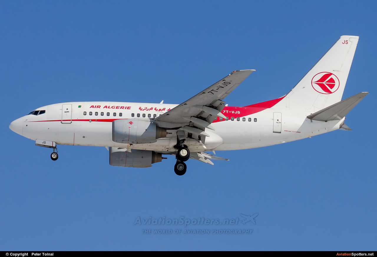 Air Algerie  -  737-600  (7T-VJS) By Peter Tolnai (ptolnai)