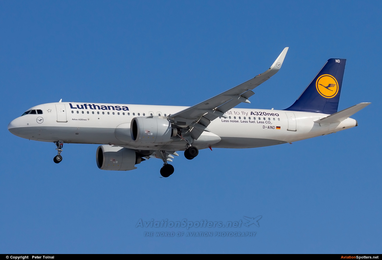 Lufthansa  -  A320-271N  (D-AIND) By Peter Tolnai (ptolnai)