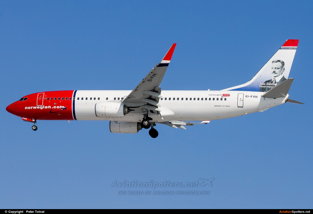 Norwegian Air Shuttle  -  737-800  (EI-FVH) By Peter Tolnai (ptolnai)