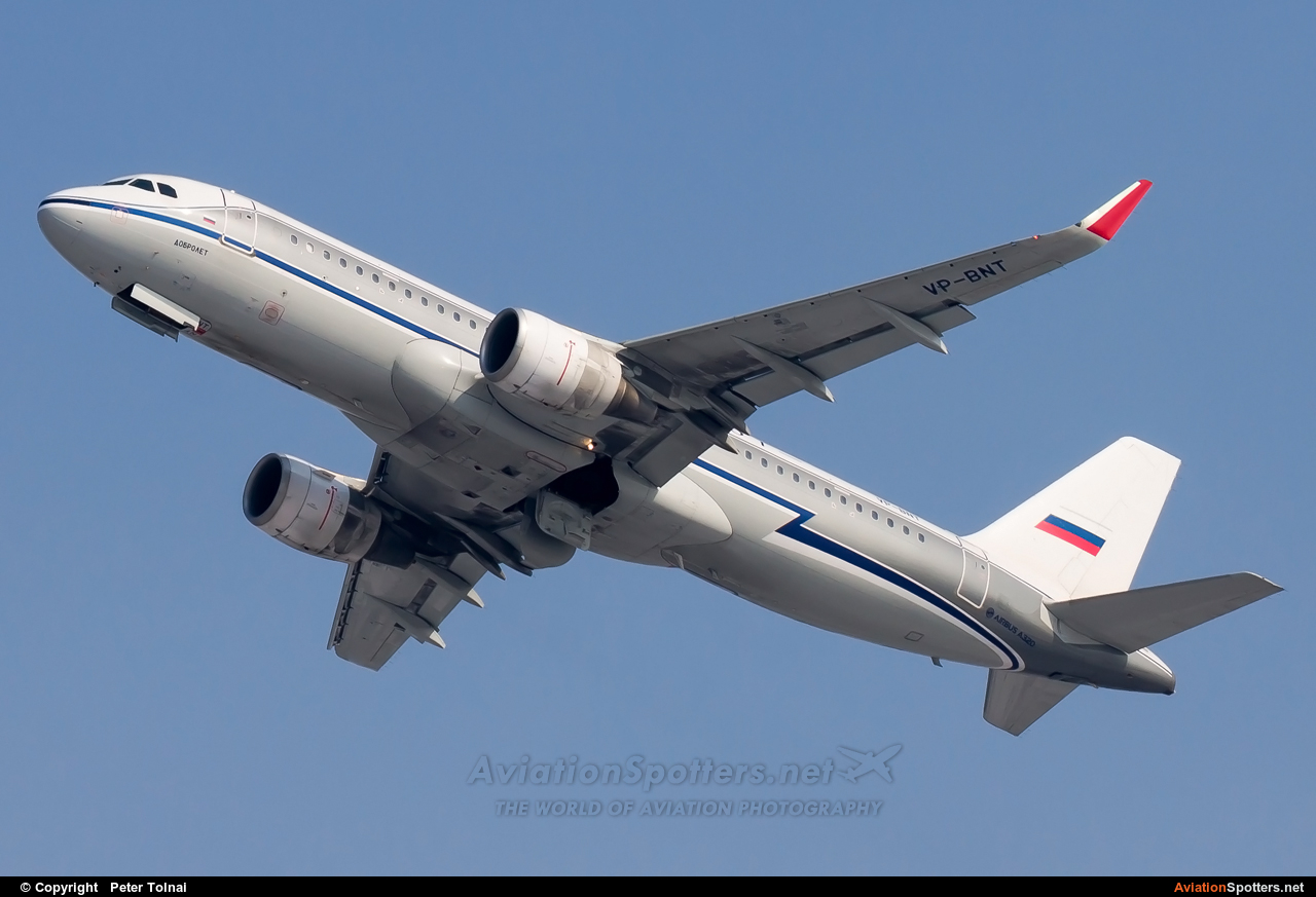 Aeroflot  -  A320-214  (VP-BNT) By Peter Tolnai (ptolnai)