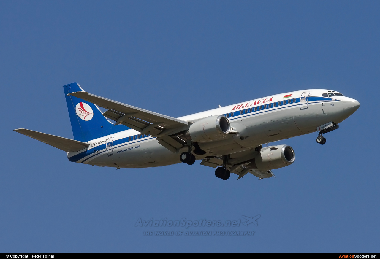 Belavia  -  737-300  (EW-404PA) By Peter Tolnai (ptolnai)