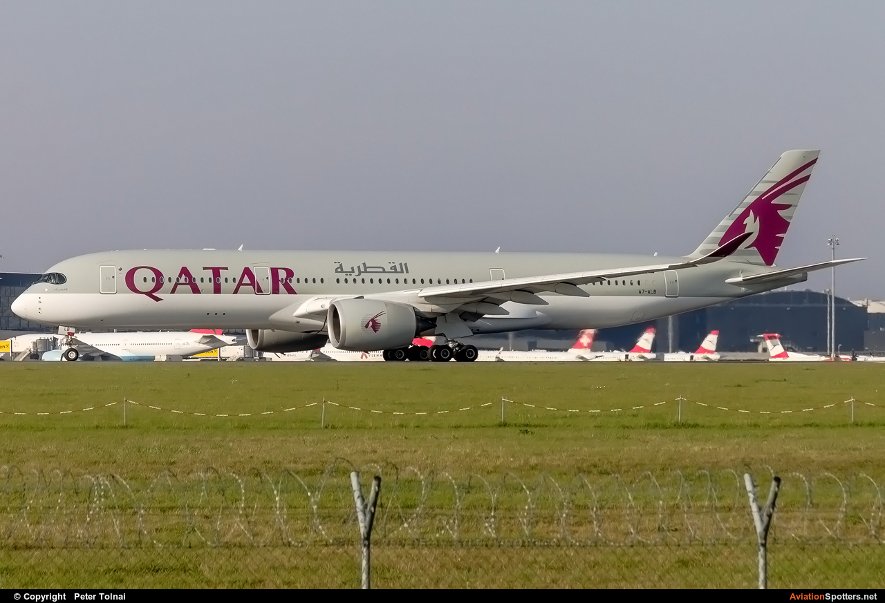 Qatar Airways  -  A350-900  (A7-ALB) By Peter Tolnai (ptolnai)