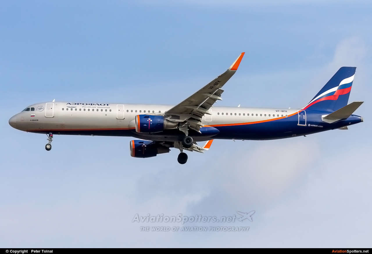 Aeroflot  -  A321-211  (VP-BFK) By Peter Tolnai (ptolnai)