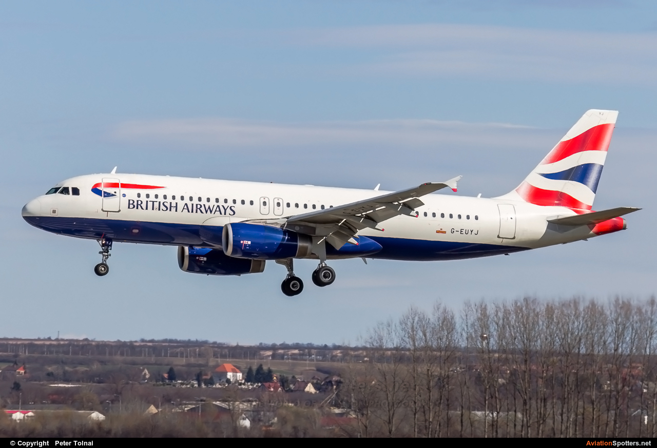 British Airways  -  A320-232  (G-EUYJ) By Peter Tolnai (ptolnai)
