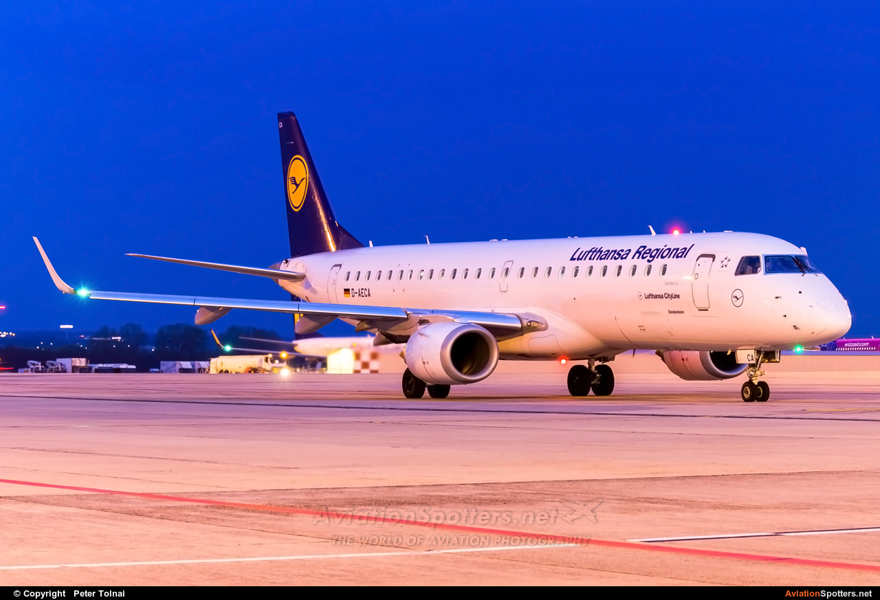 Lufthansa Regional (CityLine)  -  190  (D-AECA) By Peter Tolnai (ptolnai)