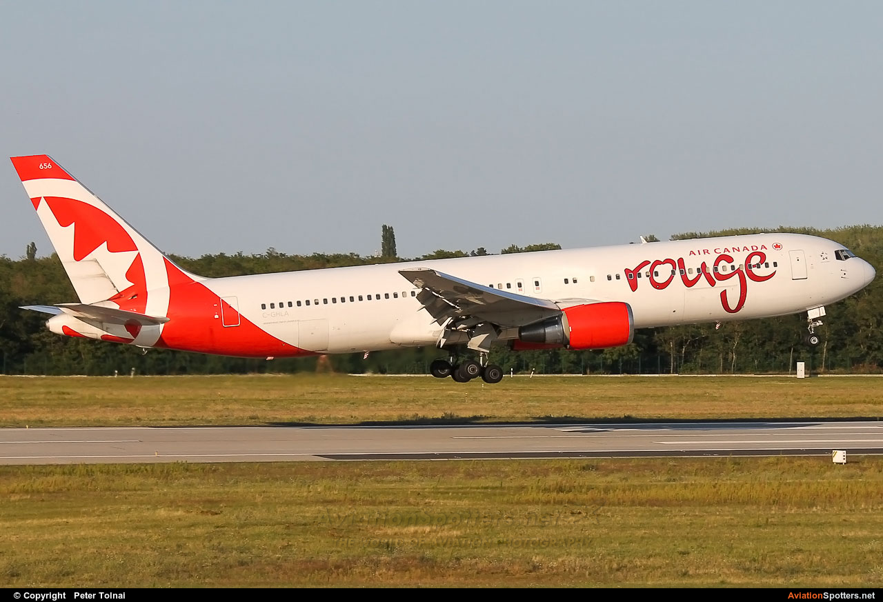 Air Canada Rouge  -  767-300ER  (C-GHLA) By Peter Tolnai (ptolnai)