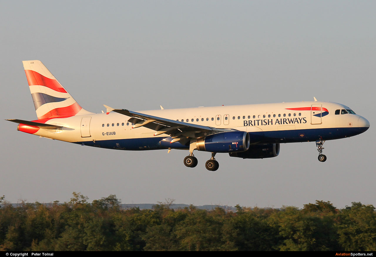 British Airways  -  A320  (G-EUUB) By Peter Tolnai (ptolnai)