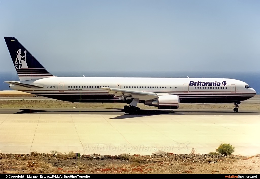 Britannia Airways  -  767-300ER  (G-OBYA) By Manuel EstevezR-(MaferSpotting) (Manuel EstevezR-(MaferSpotting))
