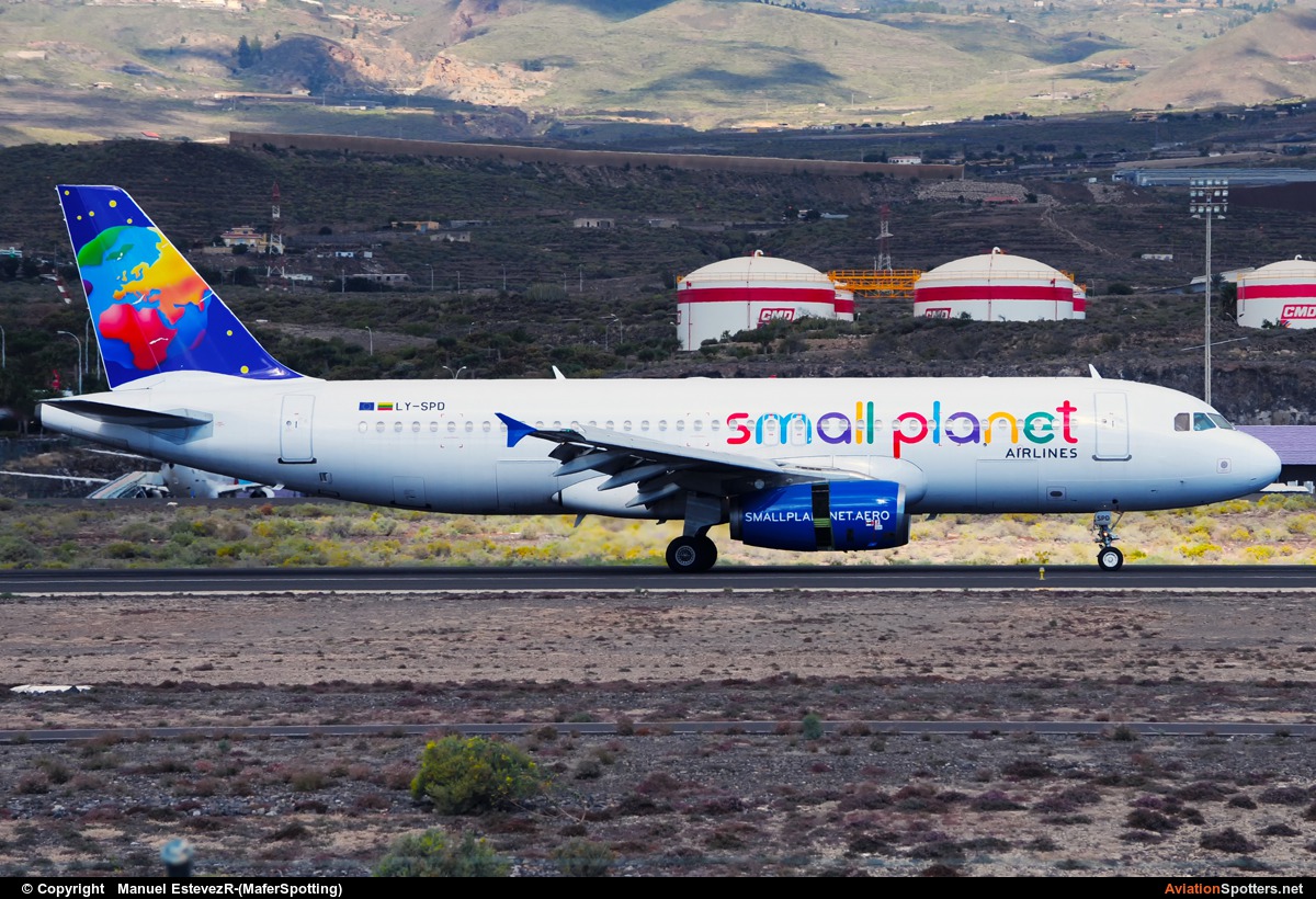 Small Planet Airlines  -  A320-232  (LY-SPD) By Manuel EstevezR-(MaferSpotting) (Manuel EstevezR-(MaferSpotting))