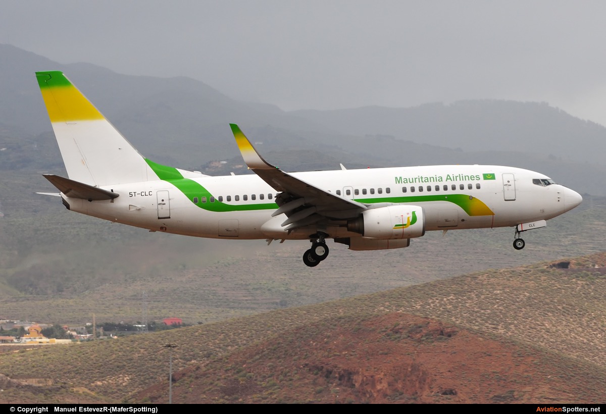 Mauritania Airlines  -  737-700  (5T-CLC) By Manuel EstevezR-(MaferSpotting) (Manuel EstevezR-(MaferSpotting))