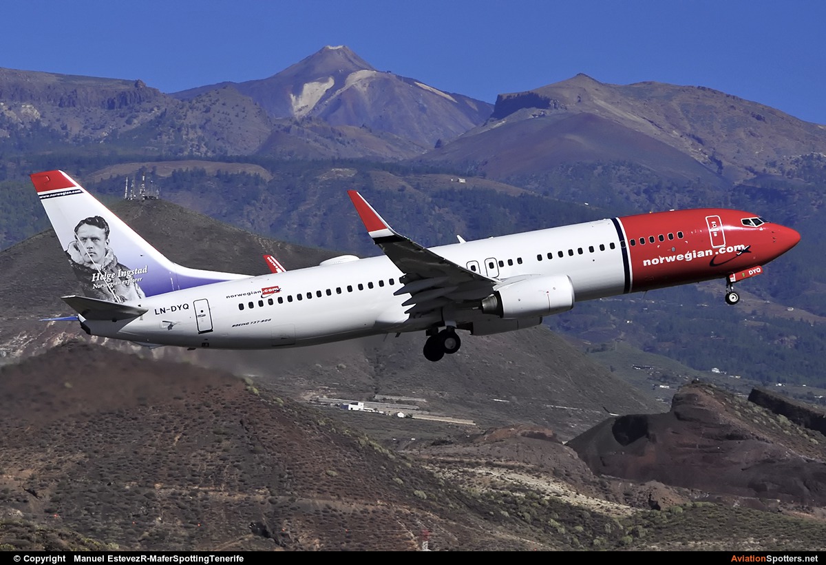 Norwegian Air Shuttle  -  737-800  (LN-DYQ) By Manuel EstevezR-(MaferSpotting) (Manuel EstevezR-(MaferSpotting))