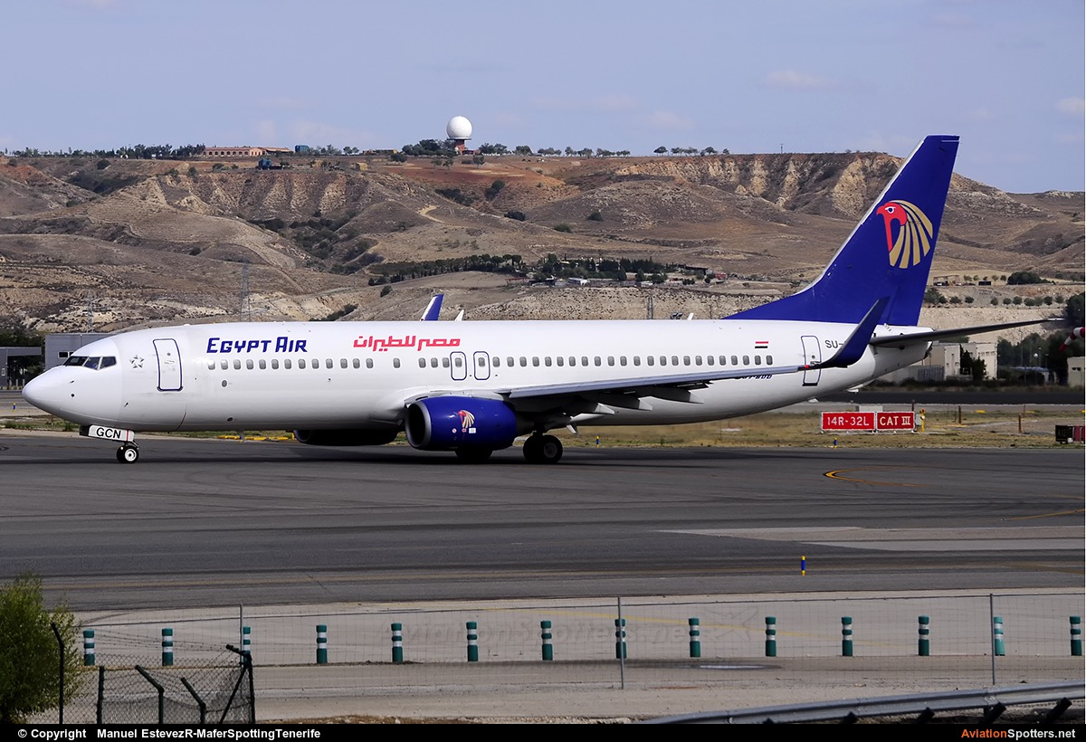 Egyptair  -  737-800  (SU-GCN) By Manuel EstevezR-(MaferSpotting) (Manuel EstevezR-(MaferSpotting))