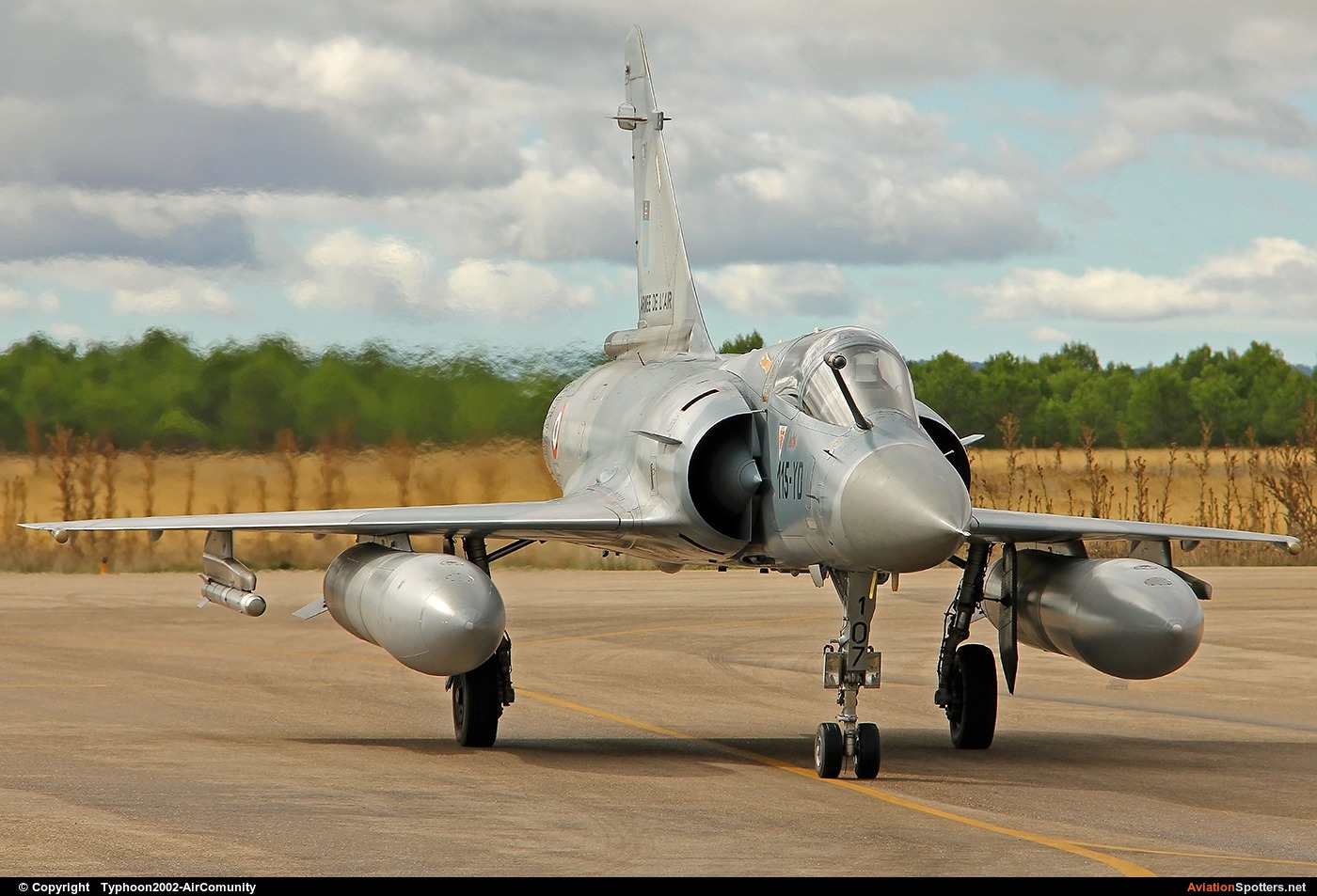 France - Air Force  -  Mirage 2000C  (107) By Typhoon2002-AirComunity (AirComunity)