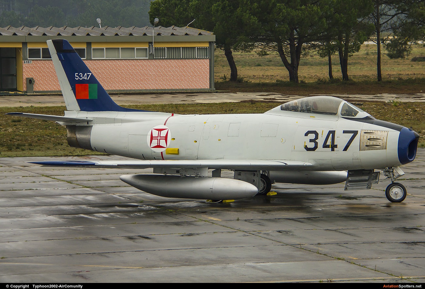 Portugal - Air Force  -  F-86F Sabre  (5347) By Typhoon2002-AirComunity (AirComunity)