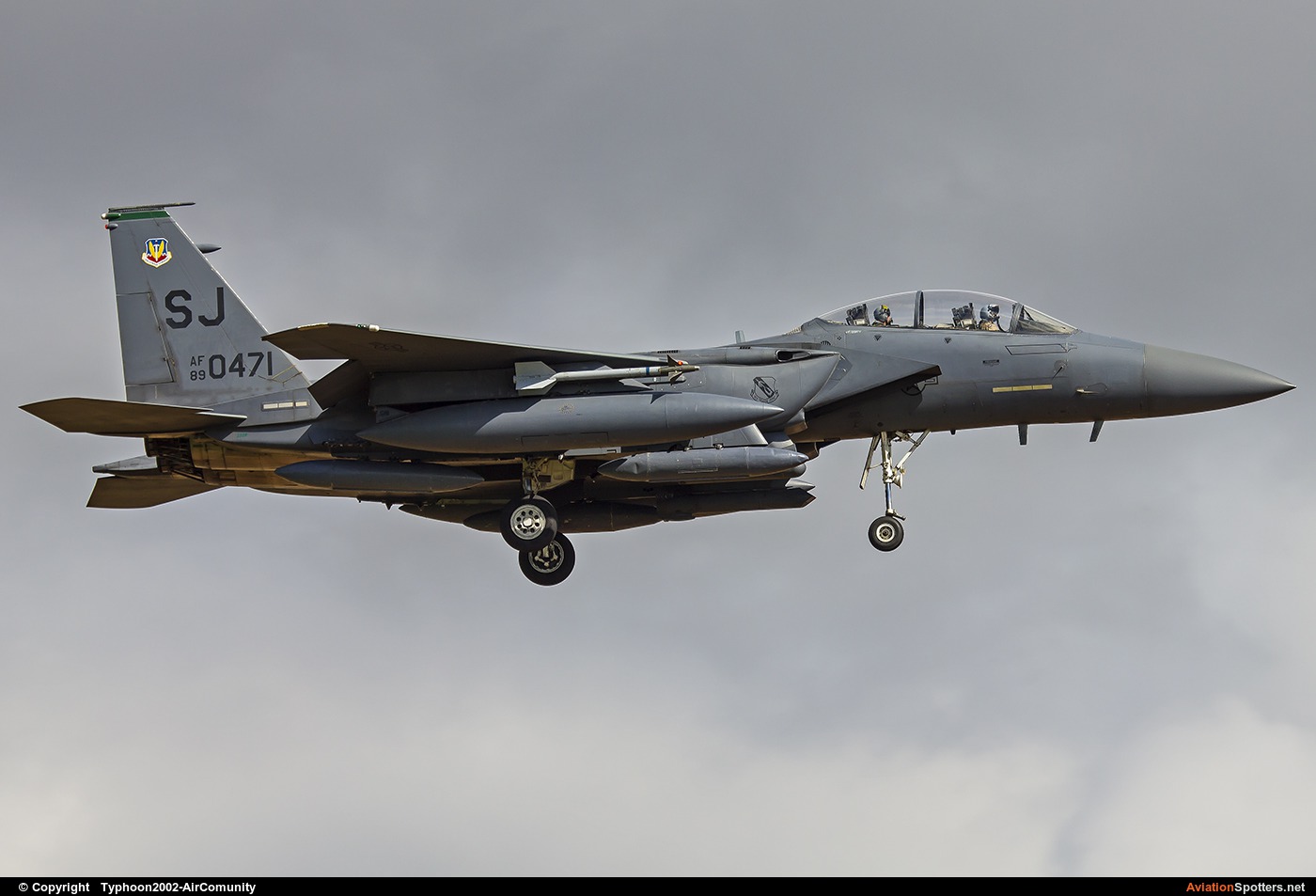 USA - Air Force  -  F-15E Strike Eagle  (89-0471 / ) By Typhoon2002-AirComunity (AirComunity)