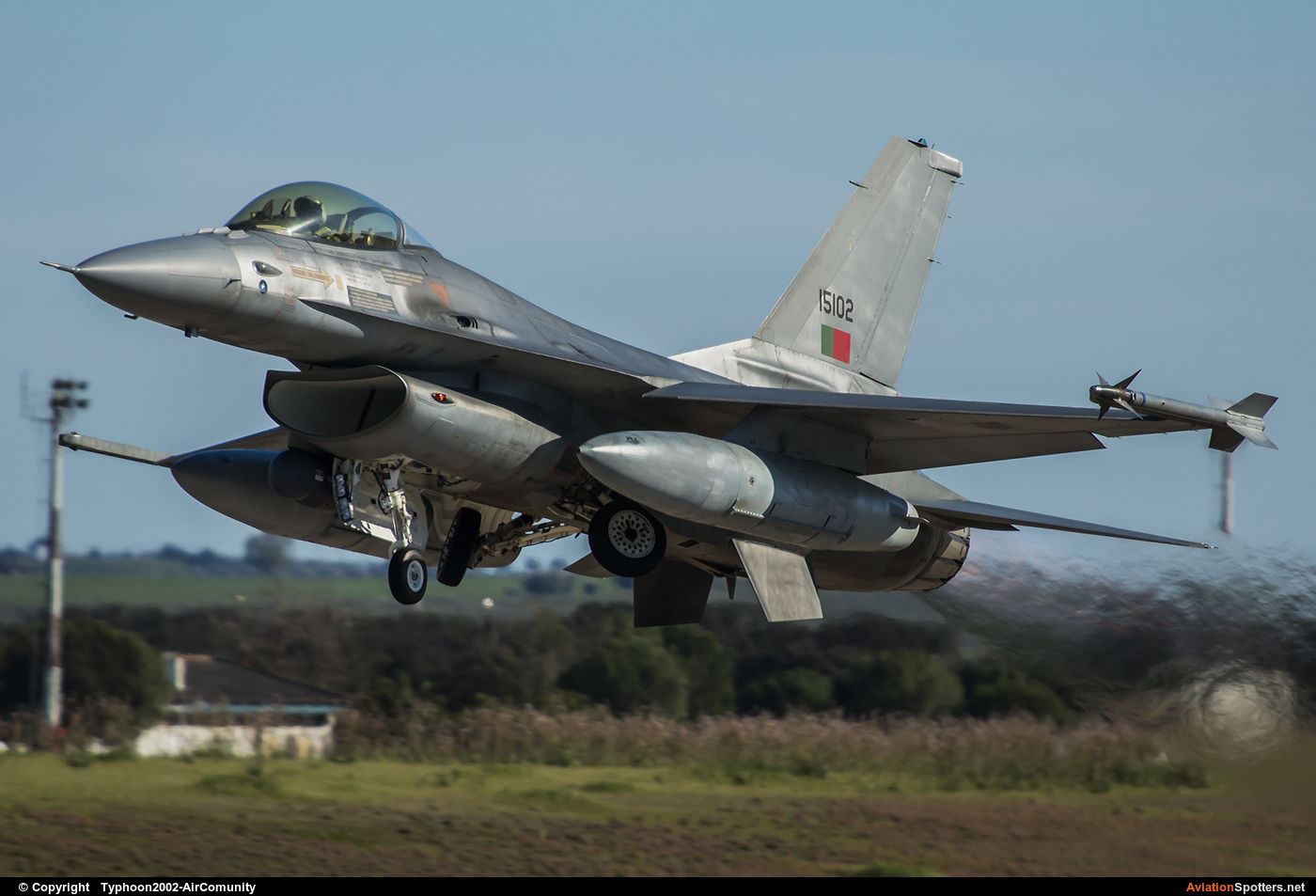 Portugal - Air Force  -  F-16AM Fighting Falcon  (15102) By Typhoon2002-AirComunity (AirComunity)