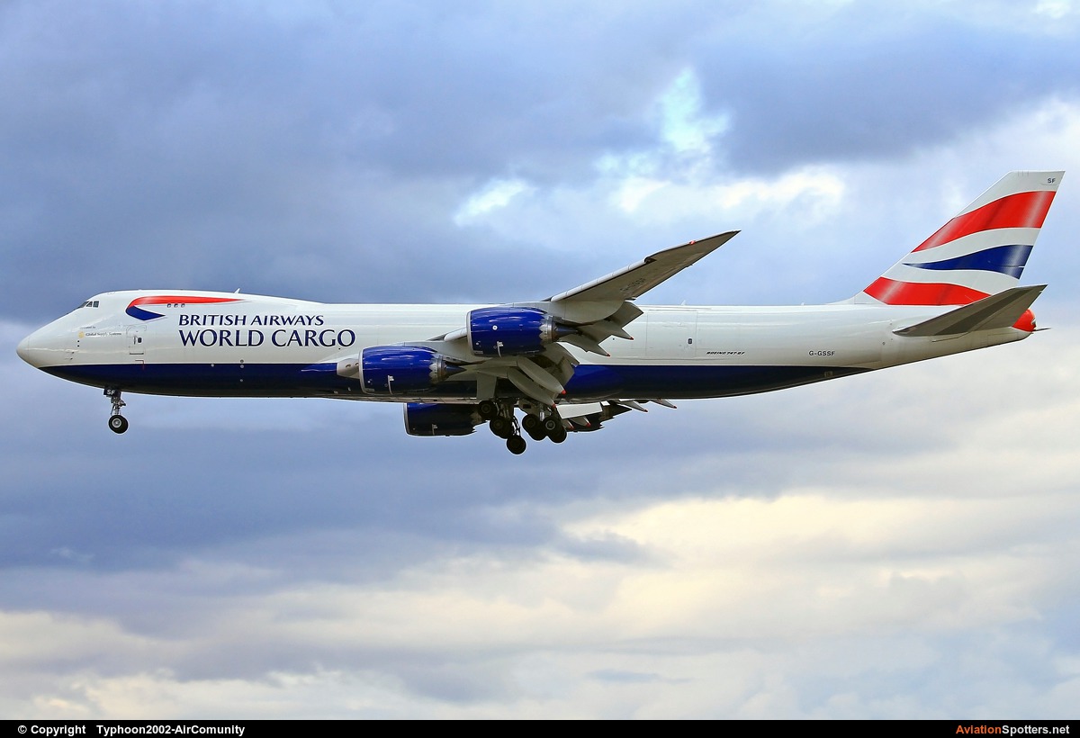 British Airways  -  747-8F  (G-GSSF) By Typhoon2002-AirComunity (AirComunity)