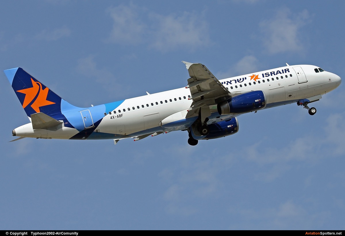 Israir Airlines  -  A320-232  (4X-ABF) By Typhoon2002-AirComunity (AirComunity)
