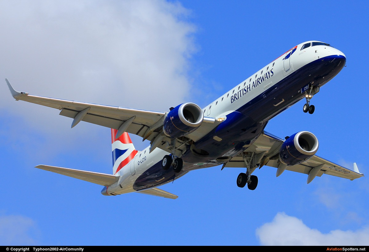 British Airways - City Flyer  -  190  (G-LCYO) By Typhoon2002-AirComunity (AirComunity)