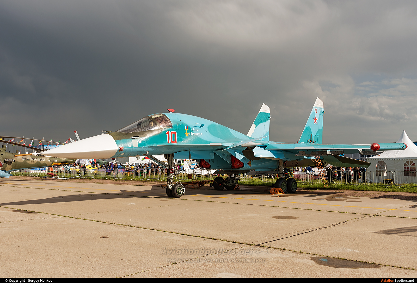 Russia - Air Force  -  Su-34  (10) By Sergey Konkov (Сергей Коньков)